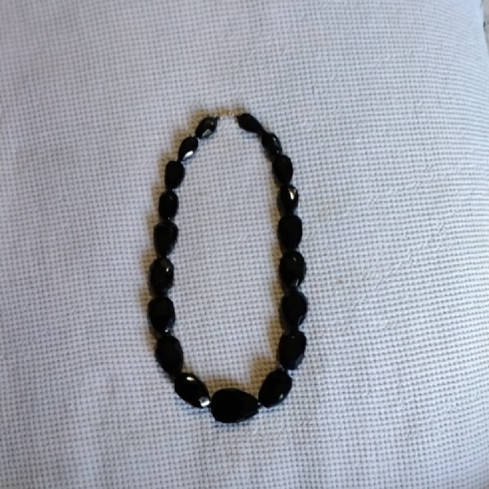 Jet Fossil Necklace